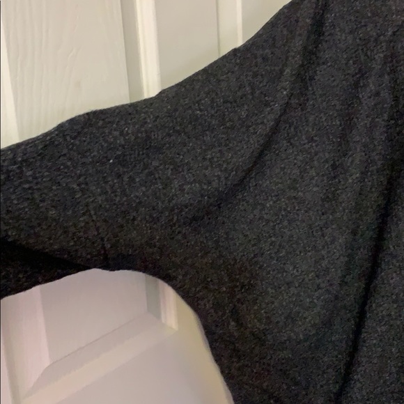 ❌DONATED❌Cherish Charcoal Gray Oversized Brushed Rib Knit Top - Picture 5 of 9